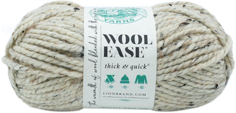 one skein lion brand wool ease thick and quick marble