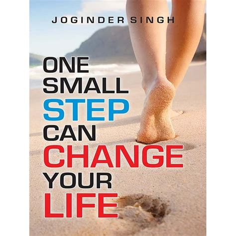 one small step can change your life summary