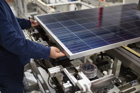 one solar panel production