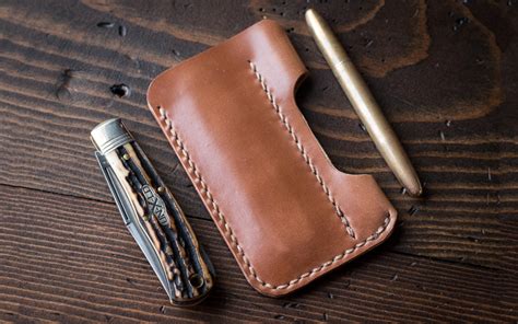 one star leather edc