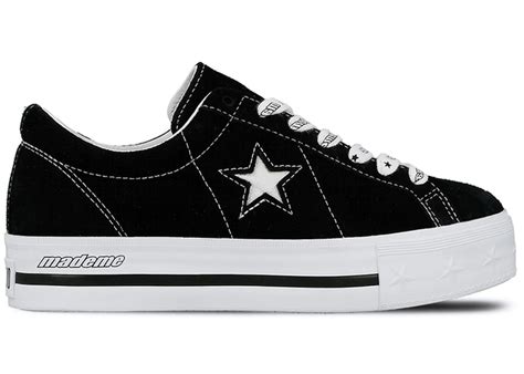 one star platform sneakers