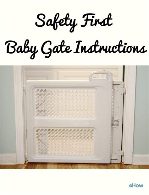 one step ahead baby gate instructions