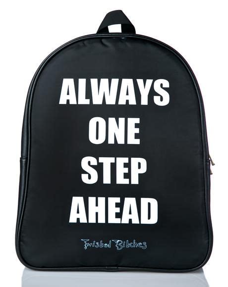 one step ahead backpack