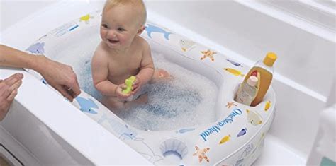 one step ahead secure transitions inflatable baby tub