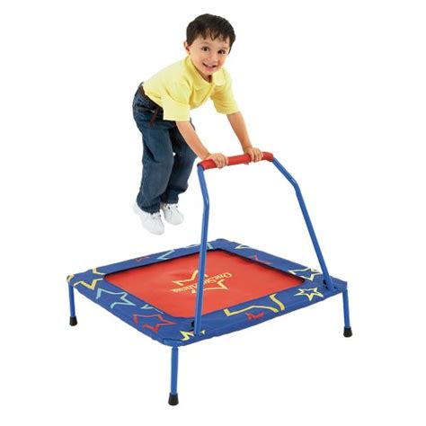 one step ahead trampoline with handle