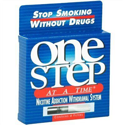 one step at a time quit smoking cigarette filters