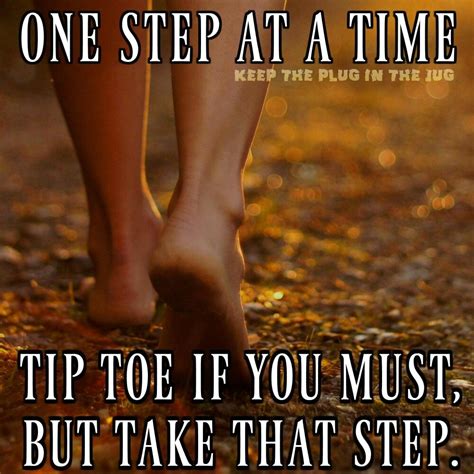 one step at a time recovery