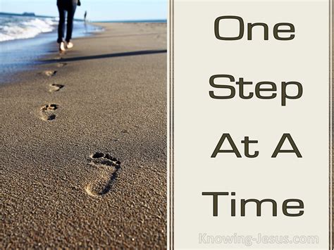 one step at a time recovery