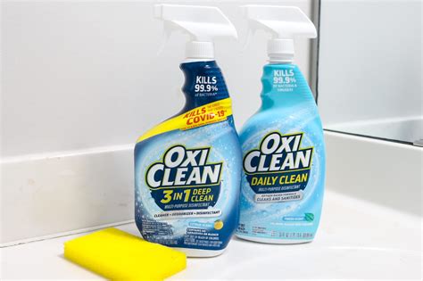 one step cleaner vs oxiclean