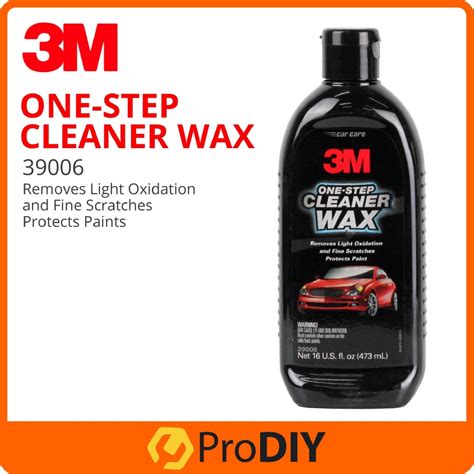one step cleaner wax 3m