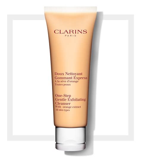 one step gentle exfoliating cleanser with orange extract ingredients