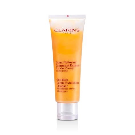 one step gentle exfoliating cleanser with orange extract ingredients