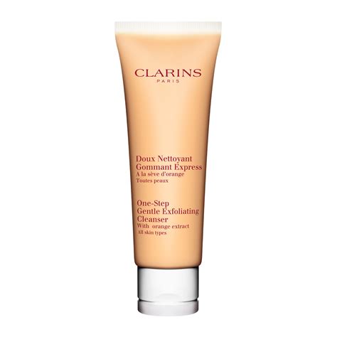 one step gentle exfoliating cleanser with orange extract
