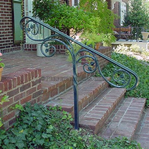 one step iron railing
