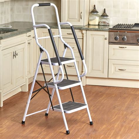 one step ladder with handle