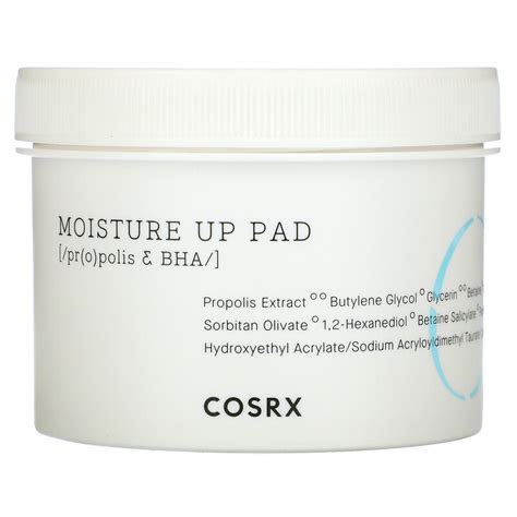 one step moisture up pad cosrx