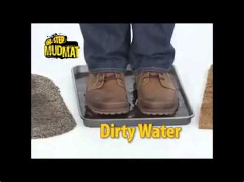 one step mud mat as seen on tv
