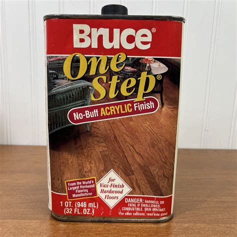 one step no buff wood floor wax