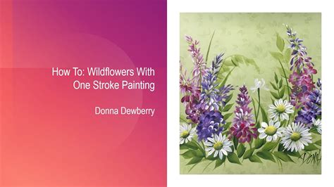 one step painting donna dewberry