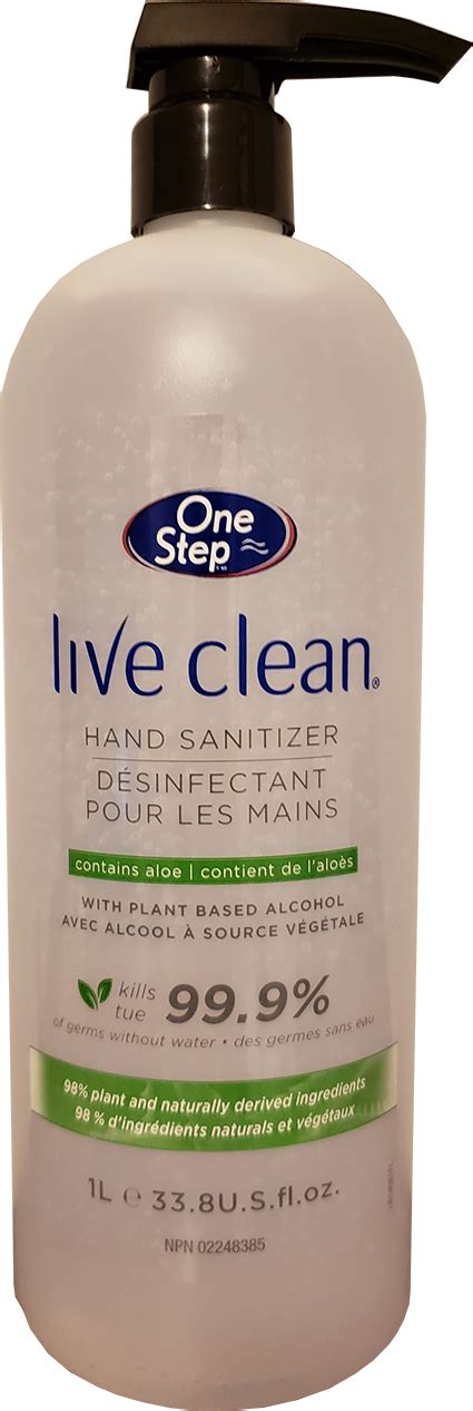 one step sanitizer ingredients