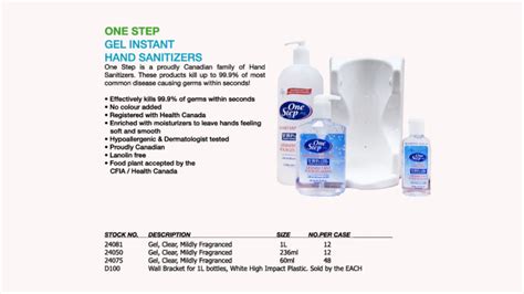 one step sanitizer msds