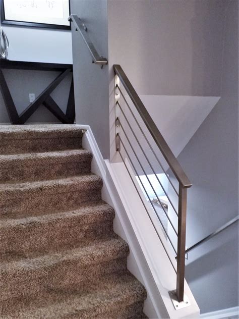 one step stair railing