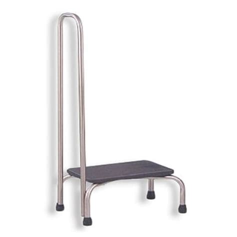 one step stool with handrail