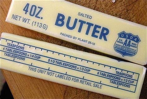 one stick of butter is how many tablespoons