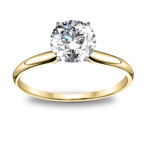one stone diamond ring designs