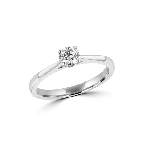 one stone diamond ring