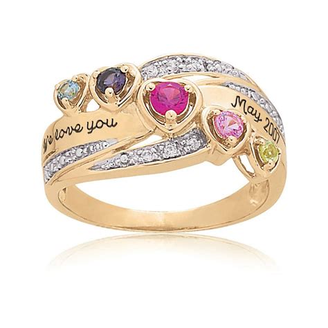 one stone mothers ring