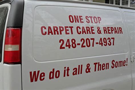 one stop carpet care repair