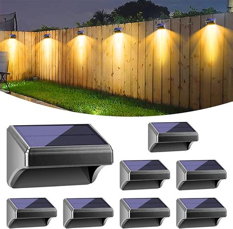 one stop gardens solar fence lights