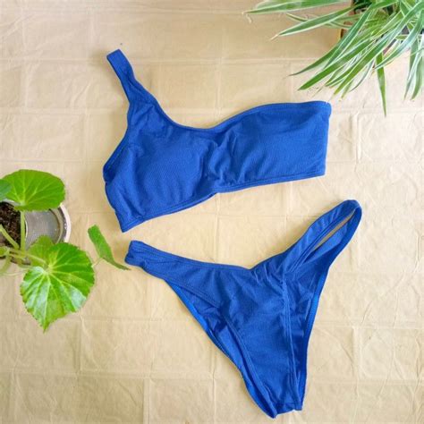 One Strap Bikini Set