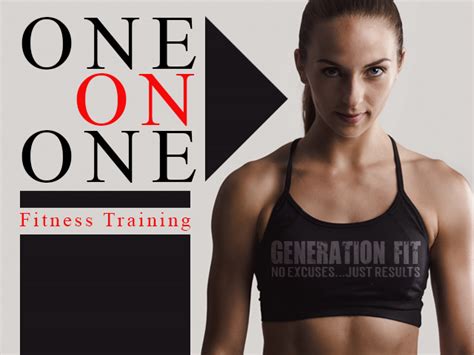 one to one fitness training