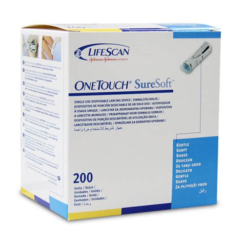One Touch Suresoft Lancets
