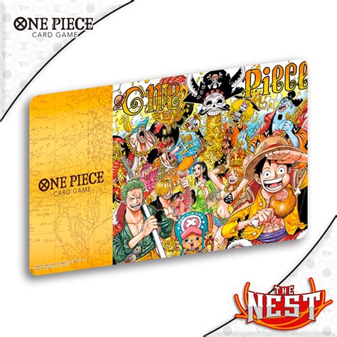 One Piece TCG Straw Hat Crew Playmat With Zones Magicians Circle