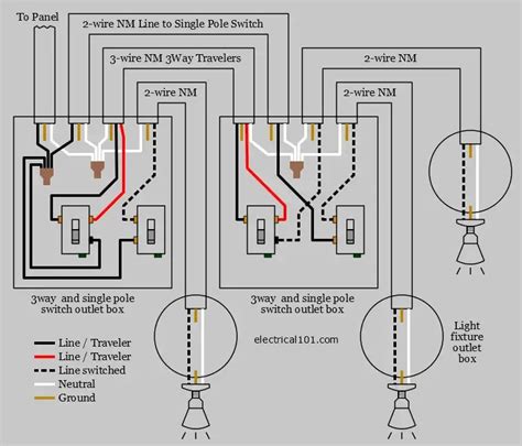 Wiring Multiple Lights And Switches On One Circuit Diagram Cadician