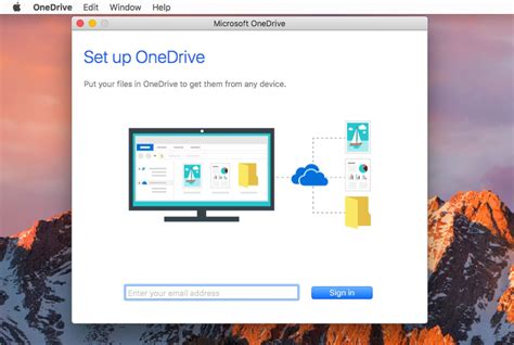 onedrive app for mac