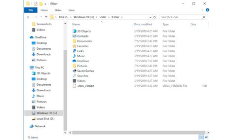 onedrive application folder