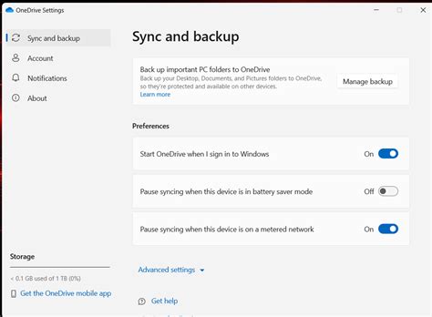 onedrive link on desktop