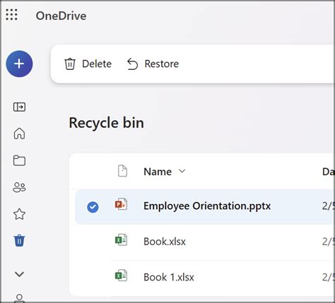 Onedrive Recycle Bin Admin