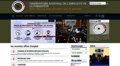 onef offre d'emploi burkina faso