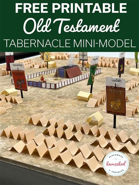 Oneline Printable Lesson About The Tabernacle