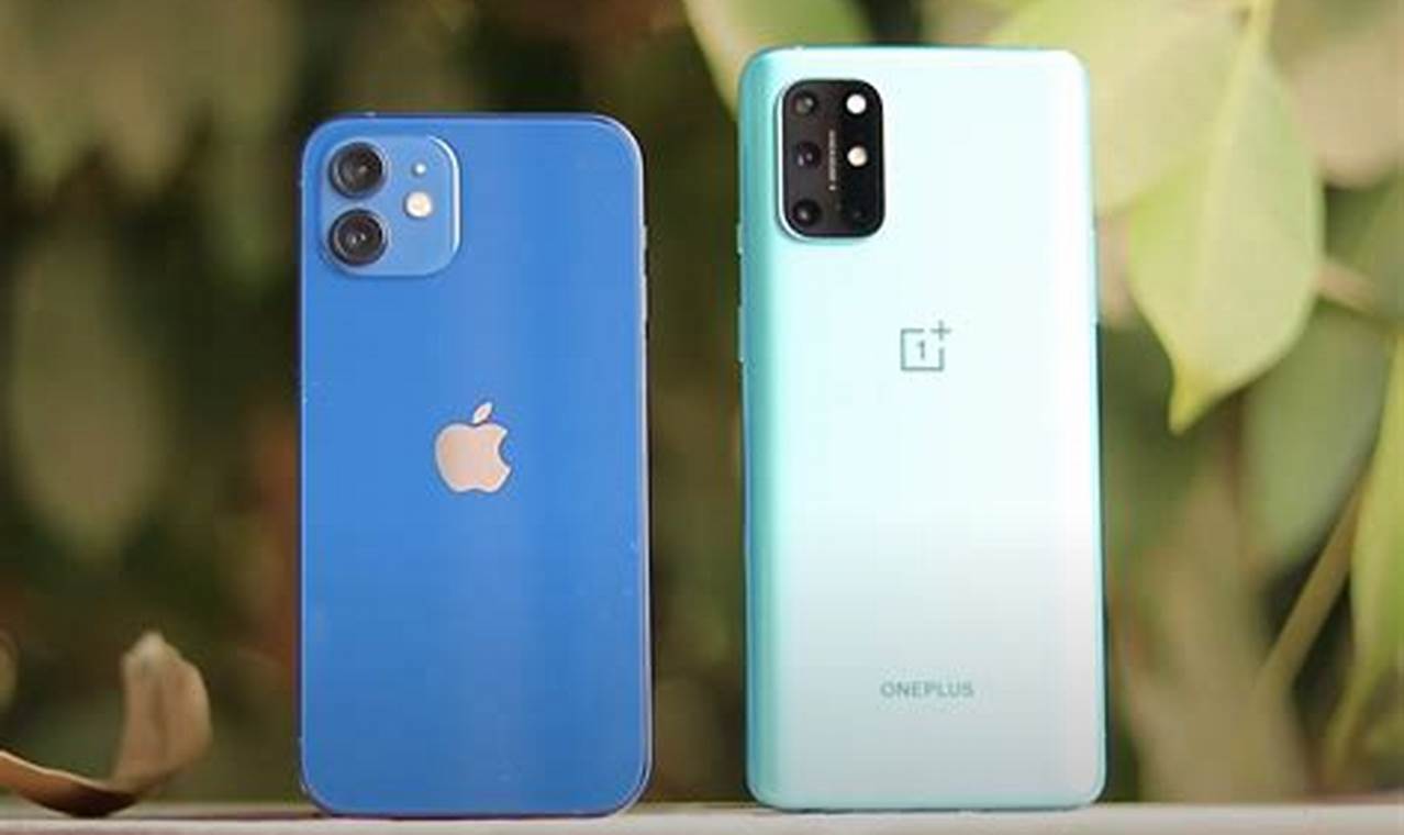 oneplus 8t vs iphone x