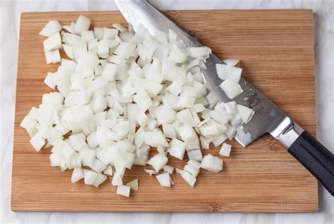 Onion Dicing Definition
