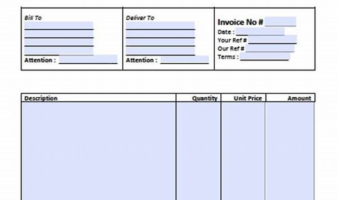 Online Word Invoice: A Comprehensive Guide to Creating and Sending Professional Invoices