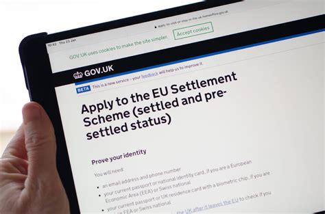online application for eu settlement scheme
