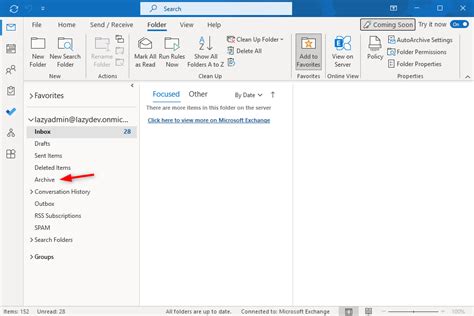 online archive for shared mailbox office 365