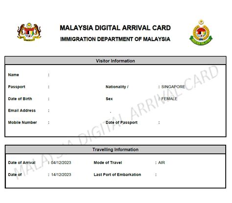 online arrival card malaysia
